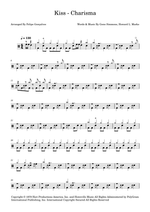 Charisma - Kiss drum sheet music