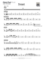 Pompeii - Bastille drum sheet music