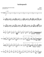 Suckerpunch - Delain drum sheet music