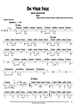 On Your Face - Earth, Wind & Fire drum sheet music