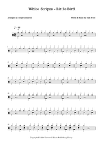 Little Bird - The White Stripes drum sheet music