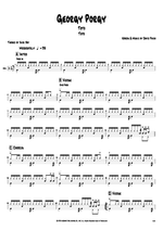 Georgy Porgy - Toto drum sheet music
