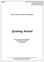 Spinning Around - Kylie Minogue drum sheet music