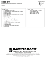 Good 4 U - Olivia Rodrigo drum sheet music