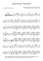 Hesitation - Stacie Orrico drum sheet music