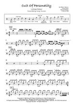 Cult of Personality - Living Colour drum sheet music