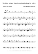 You're Pretty Good Looking (For a Girl) - The White Stripes drum sheet music