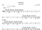 Perfect - Ed Sheeran drum sheet music