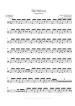 The Subway - Chappell Roan drum sheet music