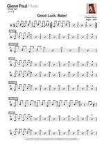 Good Luck, Babe! - Chappell Roan drum sheet music