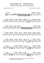 Ghostbusters - Ray Parker Jr. drum sheet music
