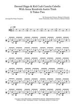 It Takes Two (feat. Anna Kendrick, Justin Timberlake, Eric Andre, Daveed Diggs, Kid Cudi) - Camila Cabello drum sheet music