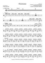 Overcome - Nothing but Thieves drum sheet music