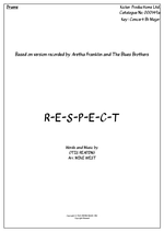 Respect - Aretha Franklin drum sheet music