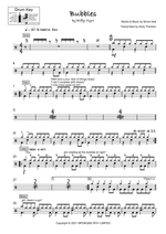 Bubbles - Biffy Clyro drum sheet music
