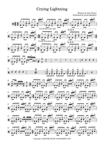 Crying Lightning - Arctic Monkeys drum sheet music