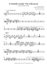 A Decade Under the Influence - Taking Back Sunday drum sheet music