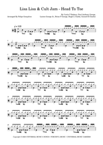 Head to Toe - Lisa Lisa & Cult Jam drum sheet music