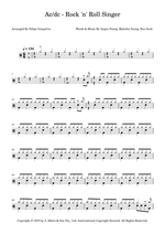 Rock 'n' Roll Singer - AC/DC drum sheet music