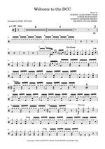 Welcome to the DCC - Nothing but Thieves drum sheet music