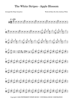 Apple Blossom - The White Stripes drum sheet music