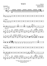 T.N.T. - AC/DC drum sheet music