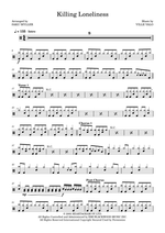 Killing Loneliness - HIM drum sheet music