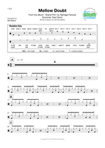 Mellow Doubt - Teenage Fanclub drum sheet music