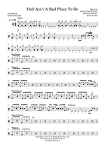 Hell Ain't a Bad Place to Be - AC/DC drum sheet music