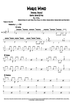 Magic Mind - Earth, Wind and Fire drum sheet music