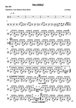 Inolvidable - Luis Miguel drum sheet music