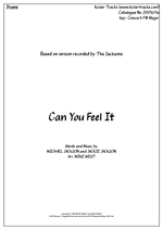Can You Feel It - The Jacksons drum sheet music