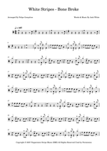 Bone Broke - The White Stripes drum sheet music