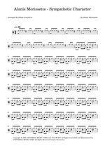 Sympathetic Character - Alanis Morissette drum sheet music