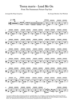 Lead Me On Teena Marie Full Drum Transcription / Drum Sheet Music SheetMusicDirect D