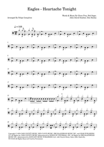 Heartache Tonight - Eagles drum sheet music