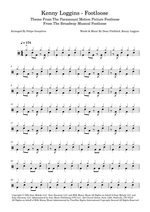 Footloose - Kenny Loggins drum sheet music