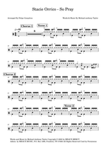 So Pray - Stacie Orrico drum sheet music