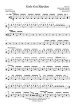 Girls Got Rhythm - AC/DC drum sheet music