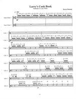 Larry's Cook Book - Byron Mutnick drum sheet music