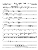 Never Lookin' Back - Kenny Wayne Shepherd drum sheet music