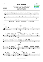 Mardy Bum - Arctic Monkeys drum sheet music