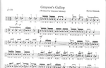 Grayson's Gallop - Byron Mutnick drum sheet music