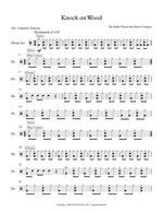 Knock on Wood - Eddie Floyd drum sheet music