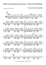 Rock N Roll Rulez - Haim & Ludwig Göransson drum sheet music