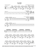 Free Fallin' - John Mayer drum sheet music