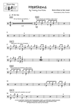 Heathens - Twenty One Pilots drum sheet music