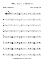Little Ghost - The White Stripes drum sheet music