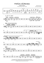 Motion Sickness - Phoebe Bridgers drum sheet music