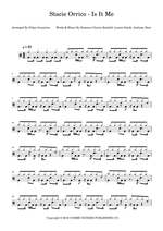 Is It Me - Stacie Orrico drum sheet music